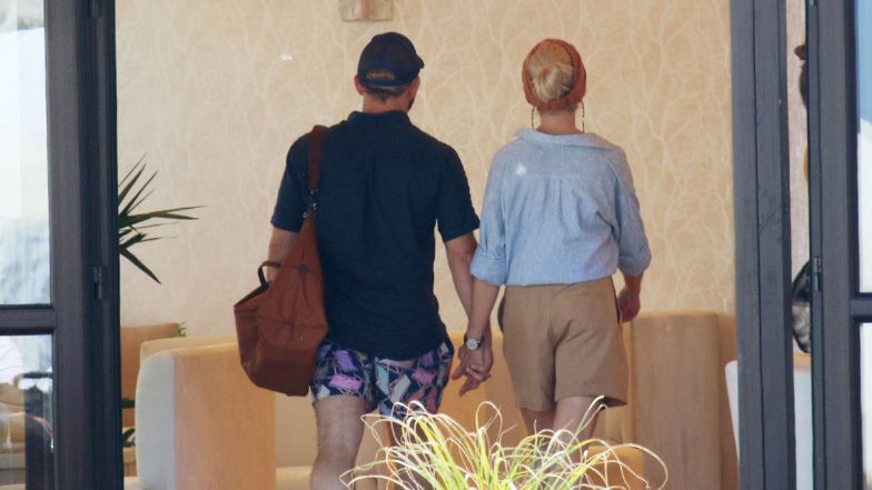 Borys Szyc na wakacjach z Justyną Nagłowską 