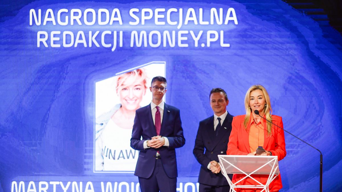 Martyna Wojciechowska odebrała Nagrodę Money.pl