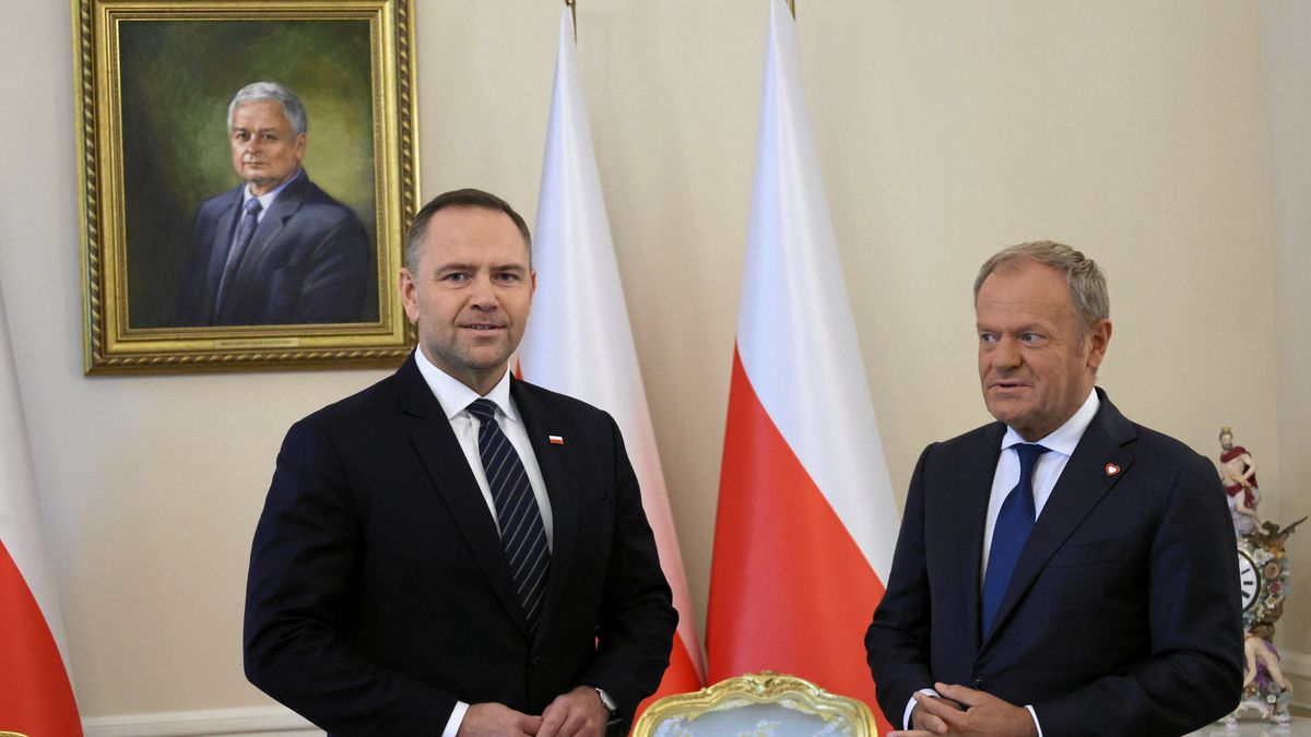 Karol Nawrocki i Donald Tusk