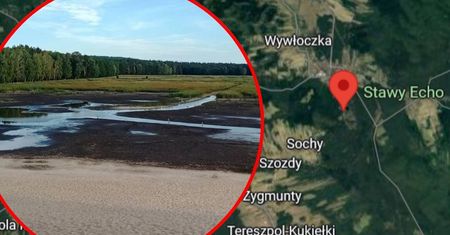 Stawy Echo wysychają. Zdjęcia pokazują skalę problemu