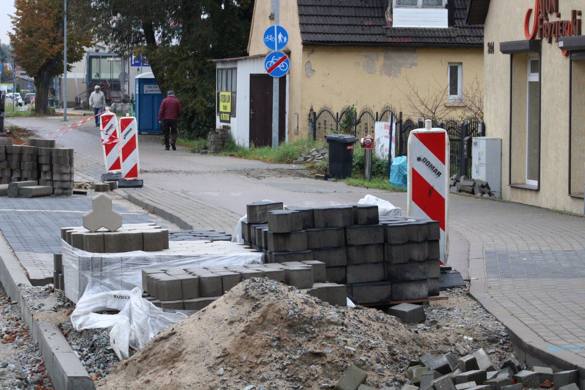 REMONT ULICY ZWYCIĘSTWA BEZ ZMIAN - PRACE WSTRZYMANE