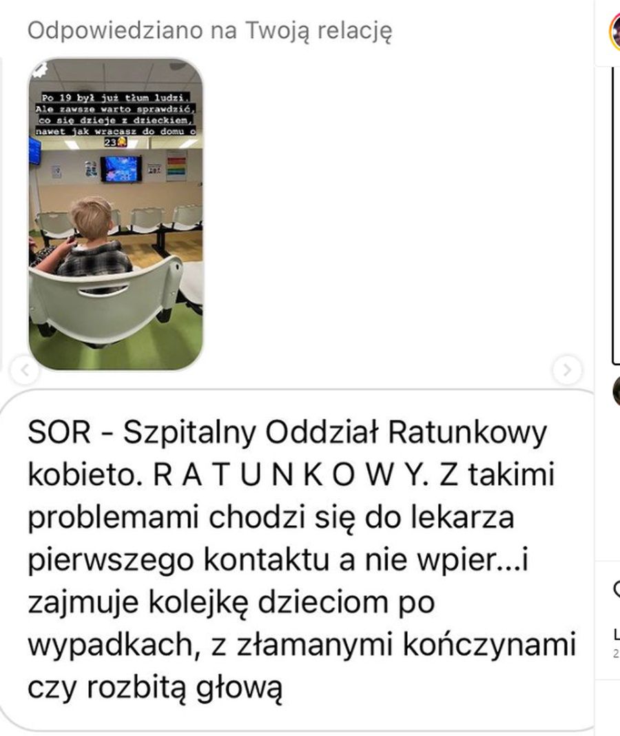 Agnieszka Włodarczyk skrytykowana za "zajmowanie kolejki" w szpitalu