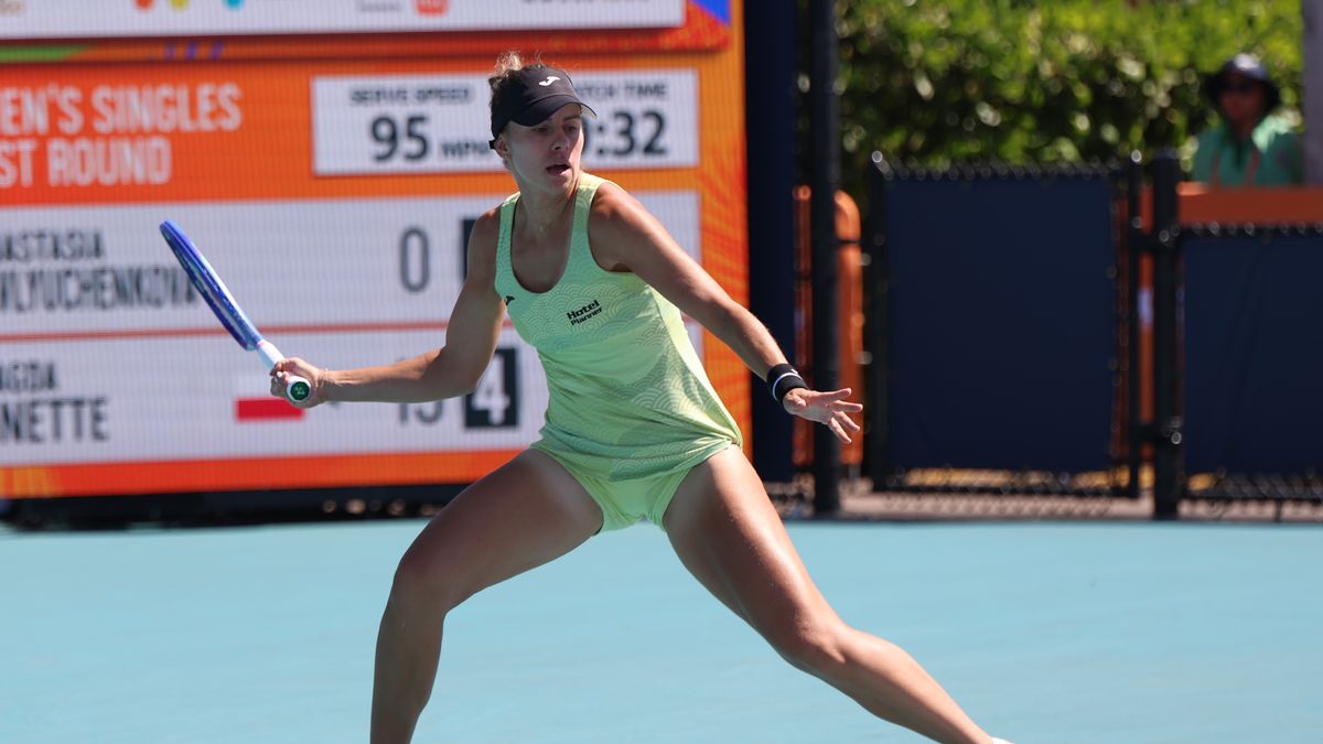 Magda Linette awansowała do kolejnej rundy Miami Open 