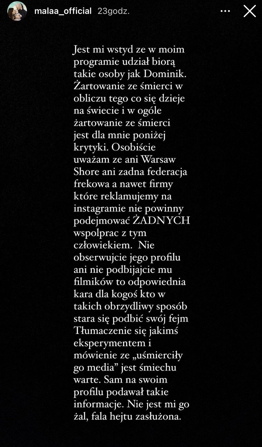 Ewel0na i Mała Ania krytykują "kolegę" z Warsaw Shore, który udawał trupa