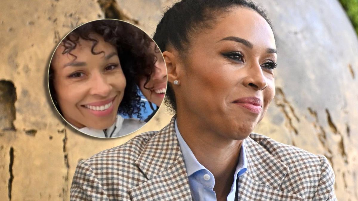 Omenaa Mensah z córką