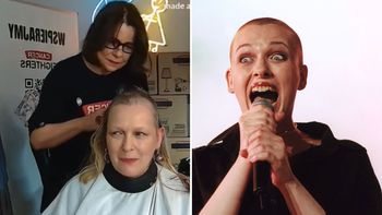 Katarzyna Nosowska znów jest łysa. Internauci oceniają jej nową fryzurę. "Oczy mi zmokły w tej akcji"