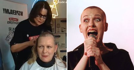 Katarzyna Nosowska znów jest łysa. Internauci oceniają jej nową fryzurę. "Oczy mi zmokły w tej akcji"