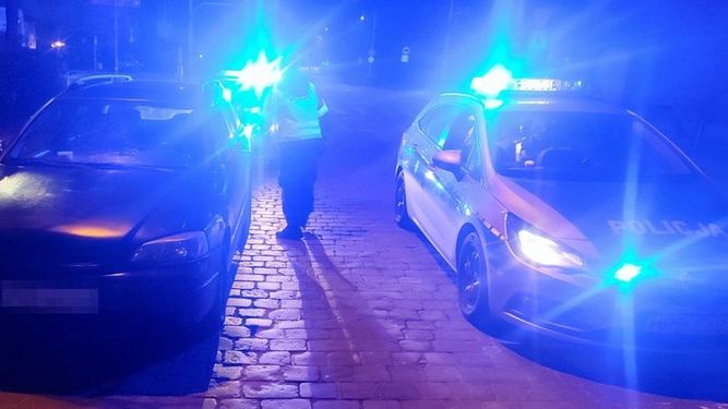 Zatrzymanie kierowcy za jazdę po zażyciu narkotyków