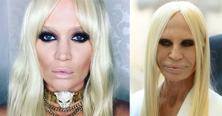 Ślotała przebrała się za Donatellę Versace! (ZDJĘCIA)