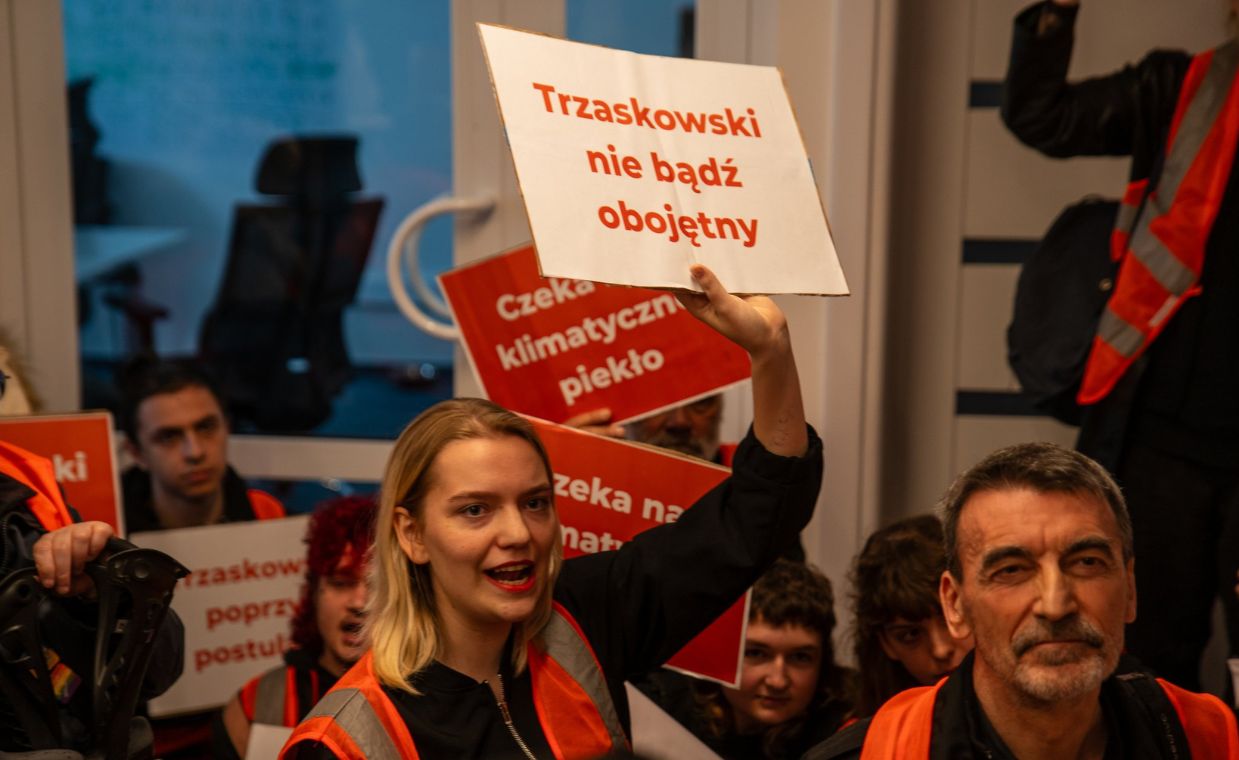 Ostatnie Pokolenie zawiesza blokady. Spotkają się z Trzaskowskim