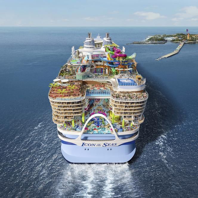 „Icon of the Seas” ma być największym statkiem wycieczkowym na świecie.