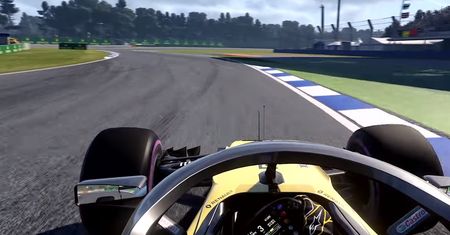 Okrążenie toru Hockenheim w grze F1 2018