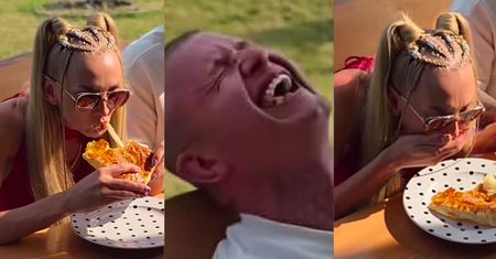 Dawid Narożny uraczył żonę ciastkiem Z PREZERWATYWĄ i nagrał jej reakcję. Boki zrywać? (WIDEO)