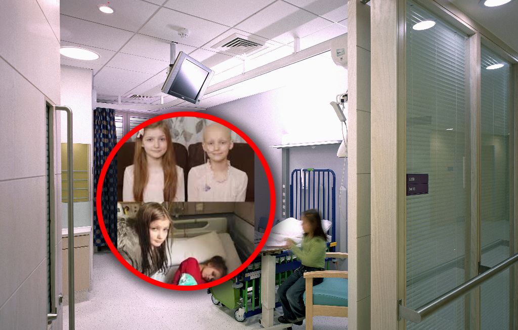 Dziewczynka mierzyła się z rakiem. Siostra bliźniaczka miała bóle fantomowe
