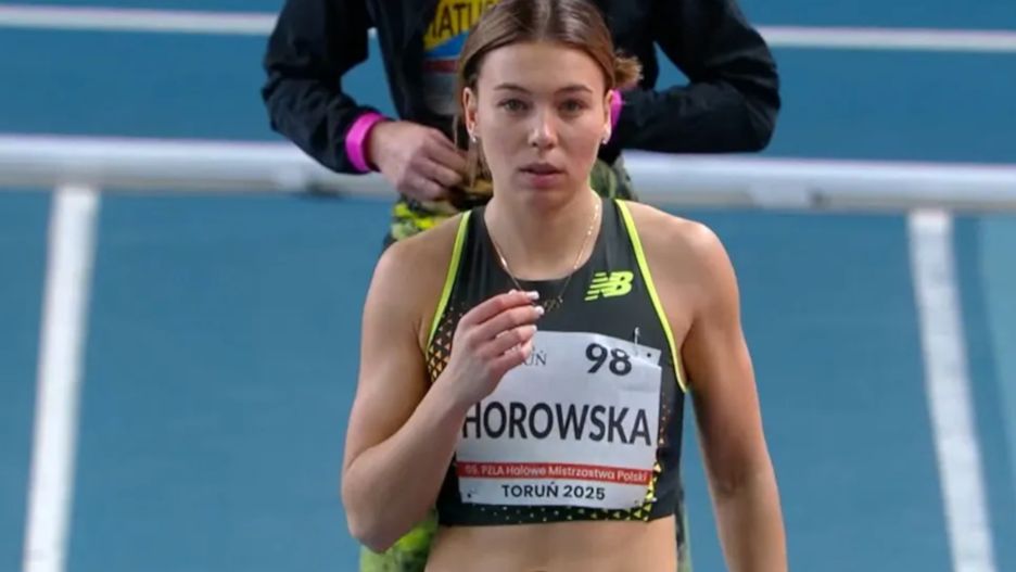 Nikola Horowska halową wicemistrzynią Polski.