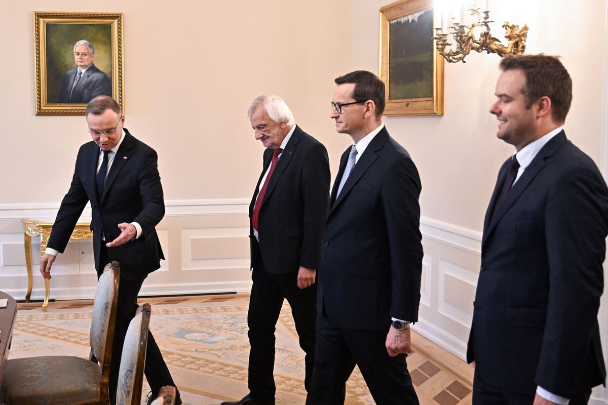 Ryszard Terlecki uczestniczył w spotkaniu z prezydentem