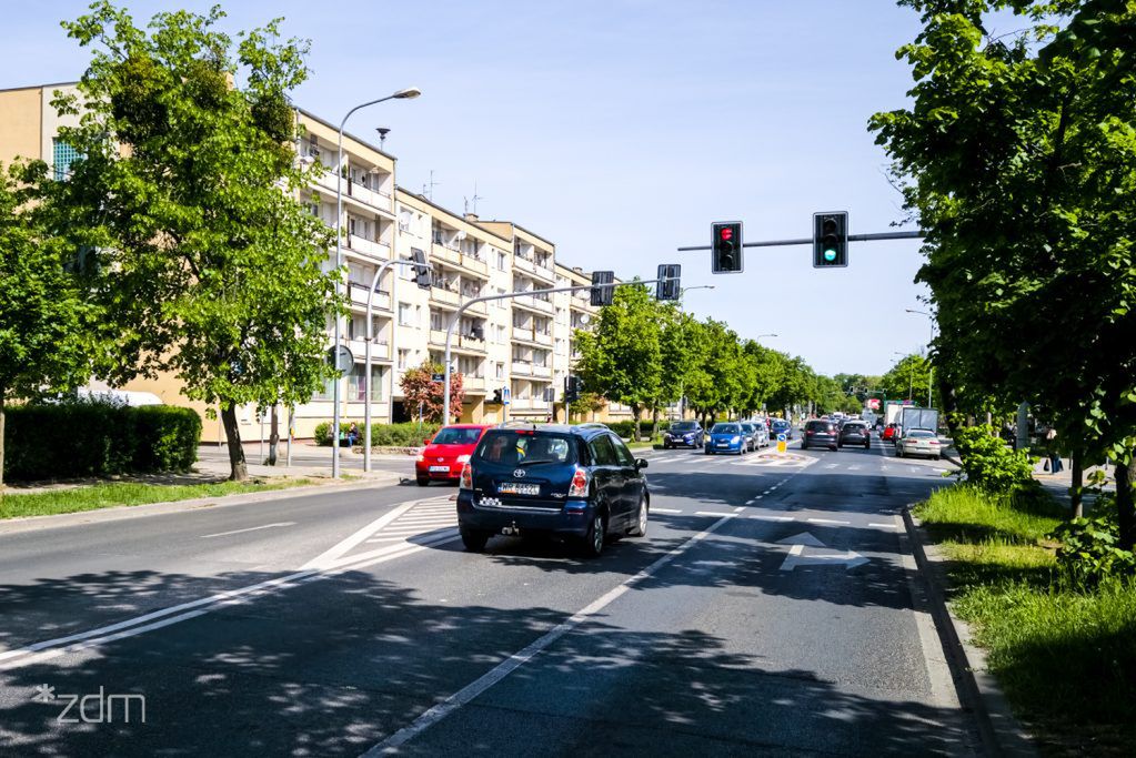Poznań: Zmiany na skrzyżowaniu ul. Grochowskiej i Świt mają poprawić bezpieczeństwo