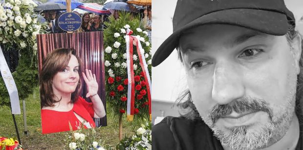Mariusz Kałamaga ze łzami w oczach żegna Joannę Kołaczkowską: "Polska płacze, niebo płacze"