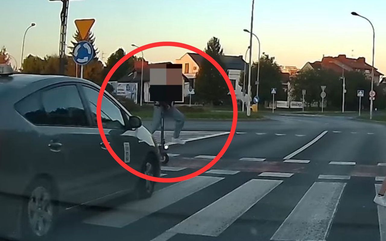 Policja zobaczyła nagranie. Reakcja natychmiastowa. Kara dla kierowcy