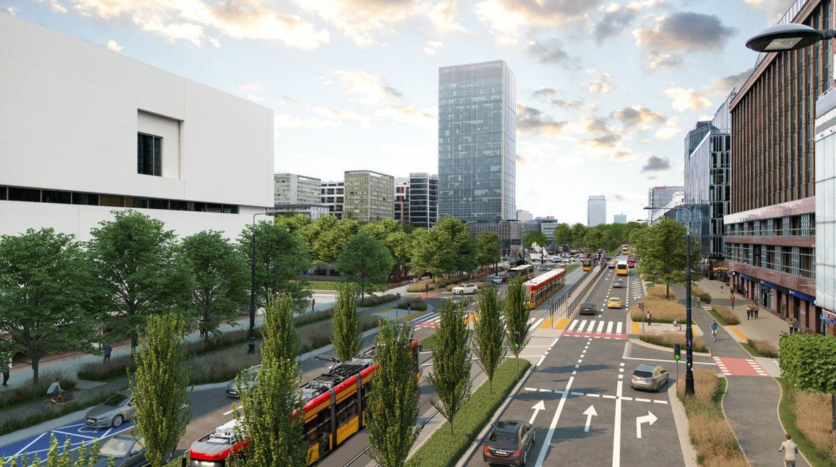 Warszawa: Zielone serce stolicy czy paraliż? Spór o nową Marszałkowską