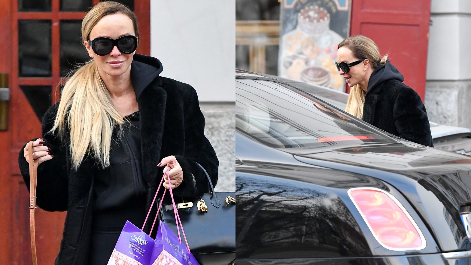 Przetakiewicz z torebką za 50 tys. przemierza stolicę