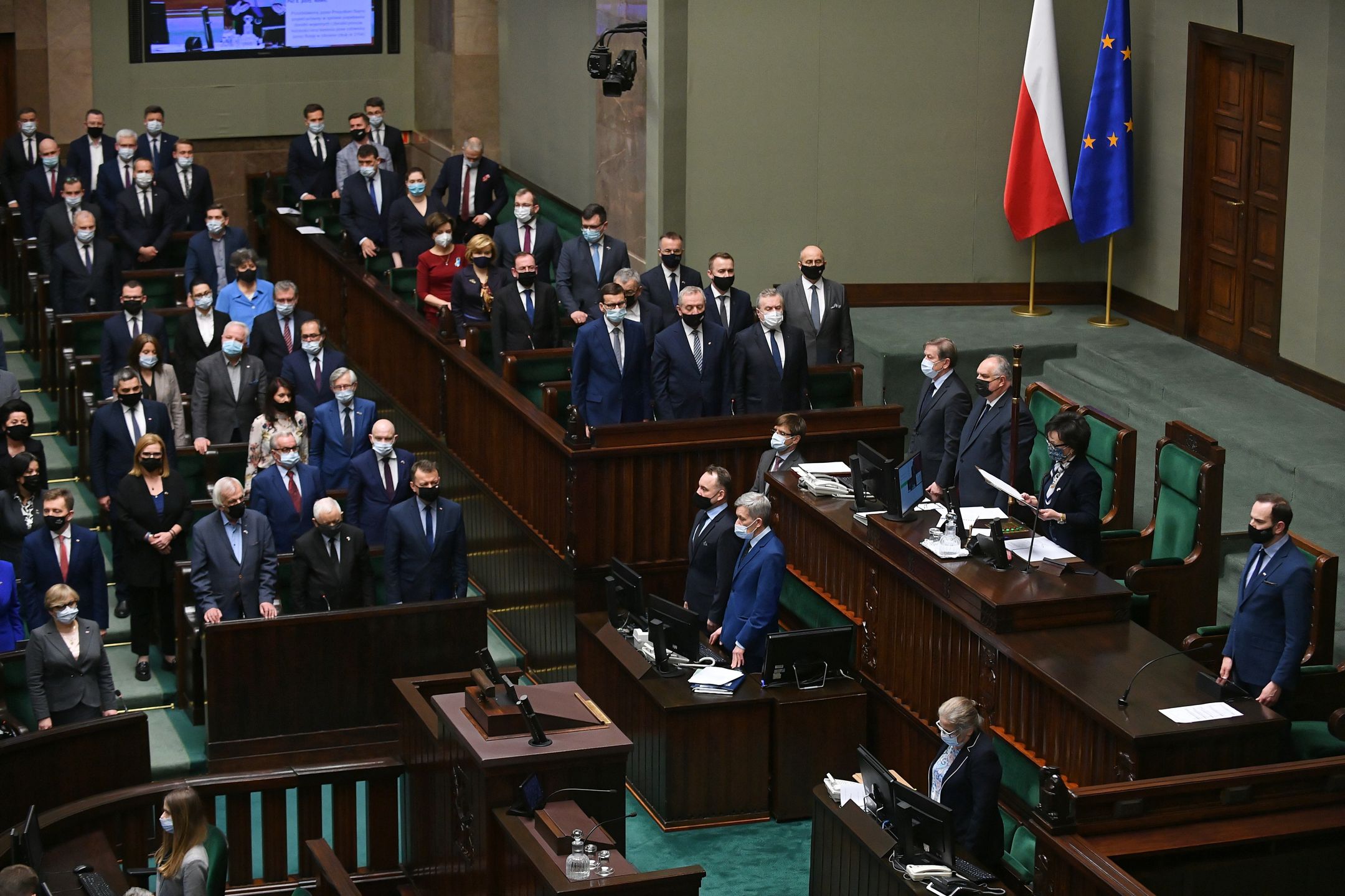 Na zdjęciu posłowie w Sejmie