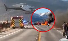 Koszmar w USA. Autostrada w ogniu, siedem osób nie żyje