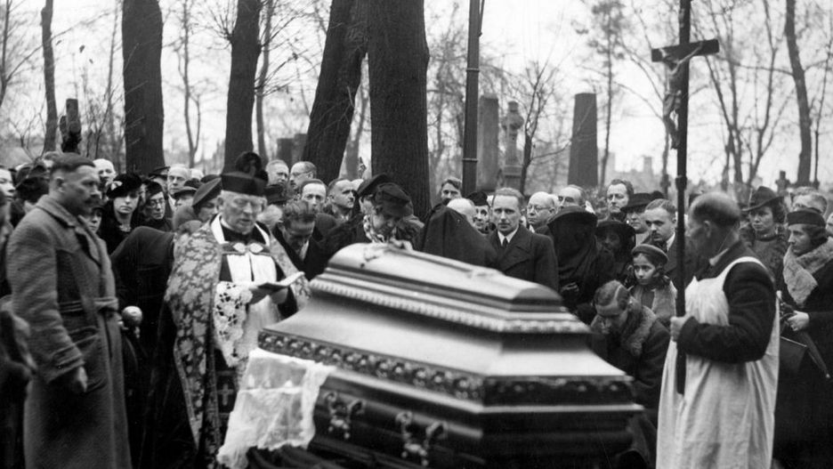 Pogrzeb Bolesława Leśmiana