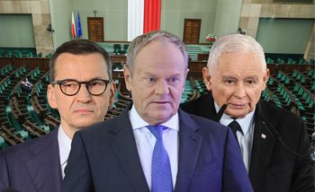 KO z przewagą nad PiS, Rozwój Plus poza Sejmem. Jest najnowszy sondaż