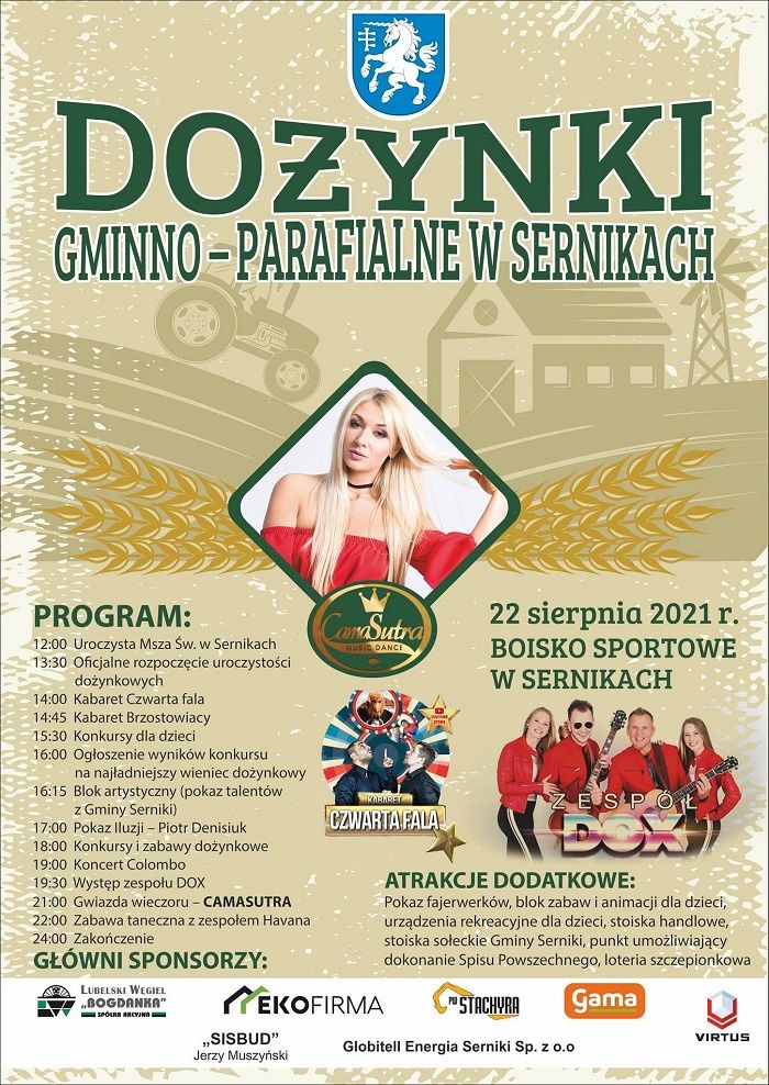 Dożynki Gminy Serniki 2021