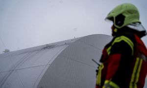 Rosyjskie rakiety i drony blisko Czarnobyla. "Lekceważenie bezpieczeństwa"