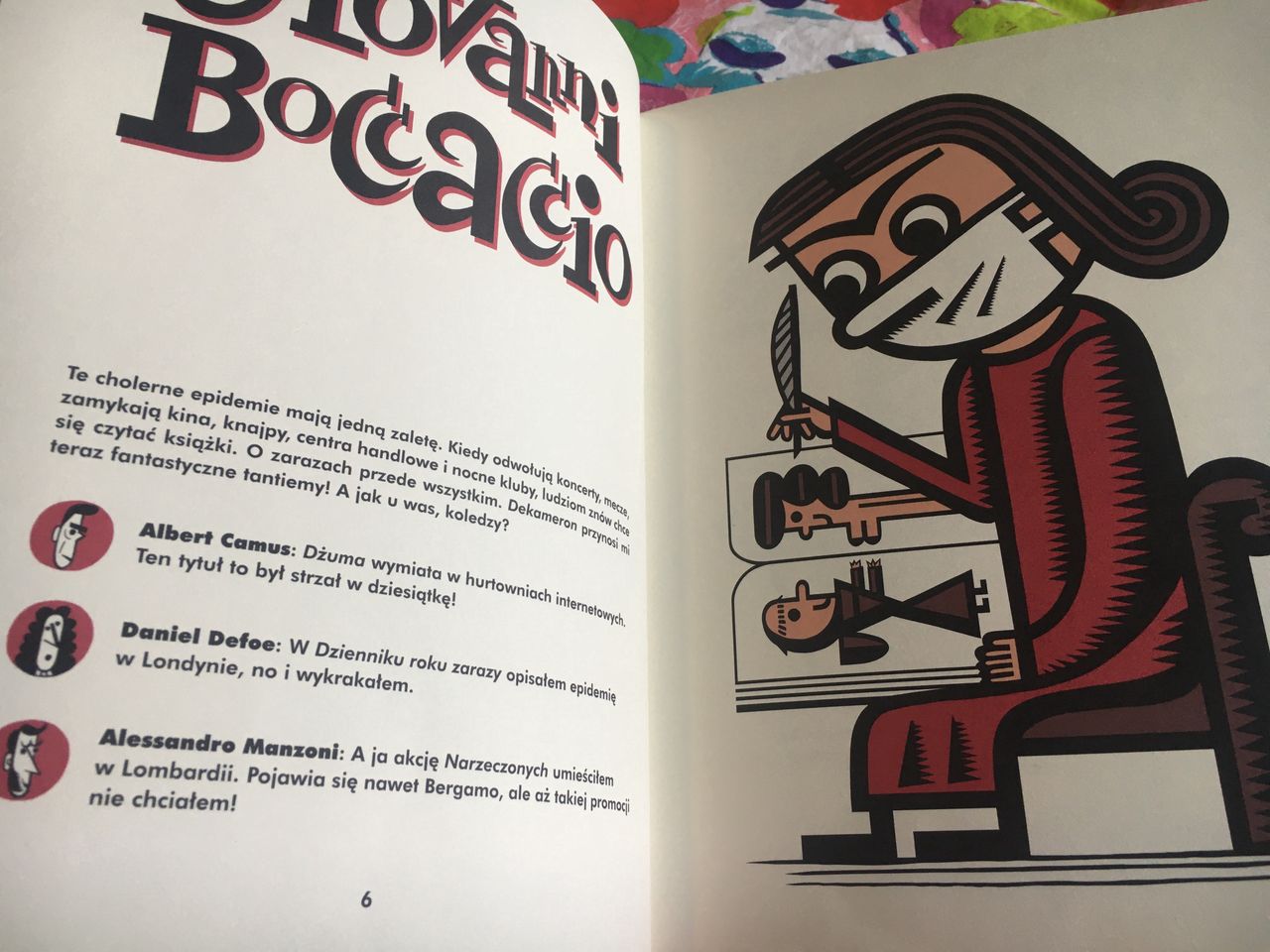 Wrocław. "Bookface. Księga twarzy pisarzy" najpiękniej narysowaną książką 2020. Nominacja do nagrody IBBY
