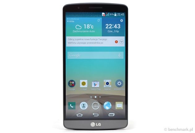 LG G3 - przód