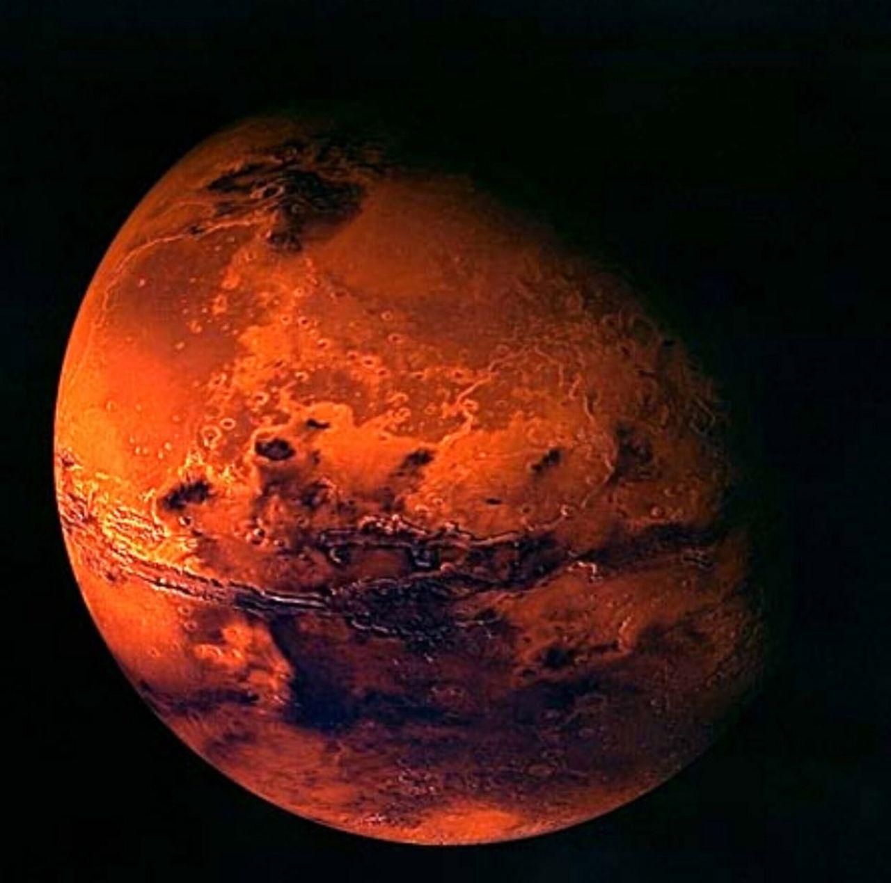 Mars był planetą pełną rzek