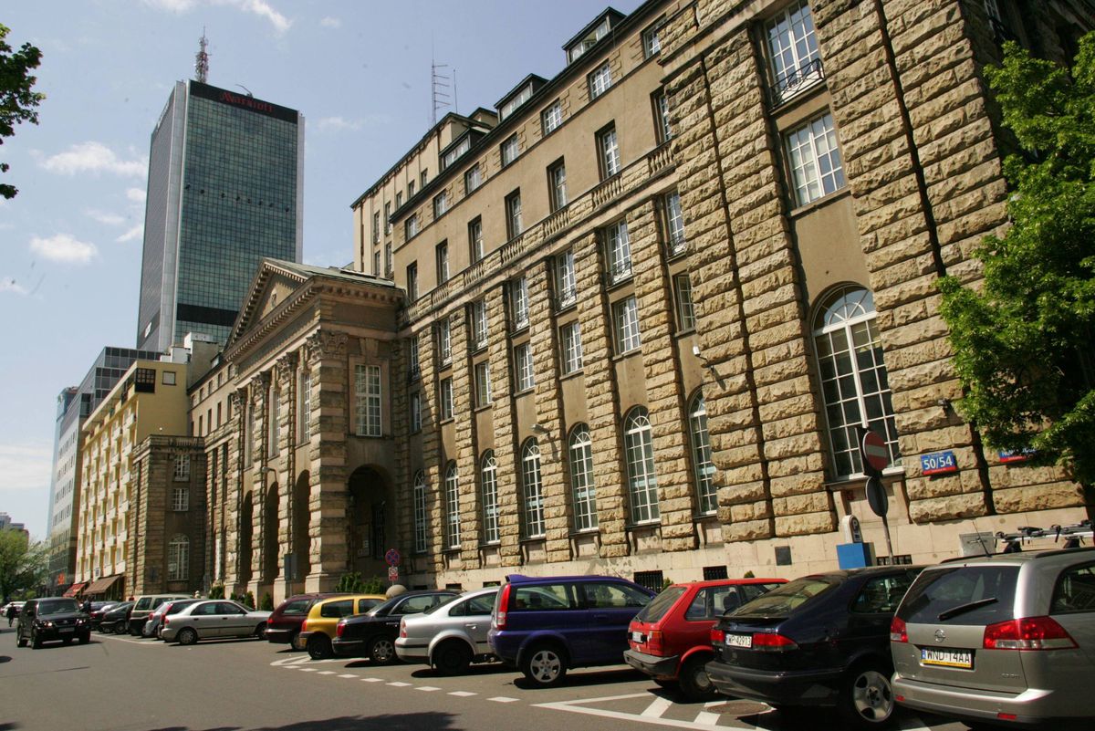 Warszawa. Gmach przedwojennego Państwowego Banku Rolnego