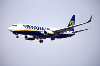 Incydent z Ryanair w Krakowie. Samolot nie mógł wylądować