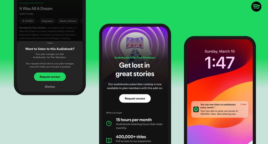 Spotify wprowadzi audiobooki w Polsce. Ponad 20 tys. książek po polsku