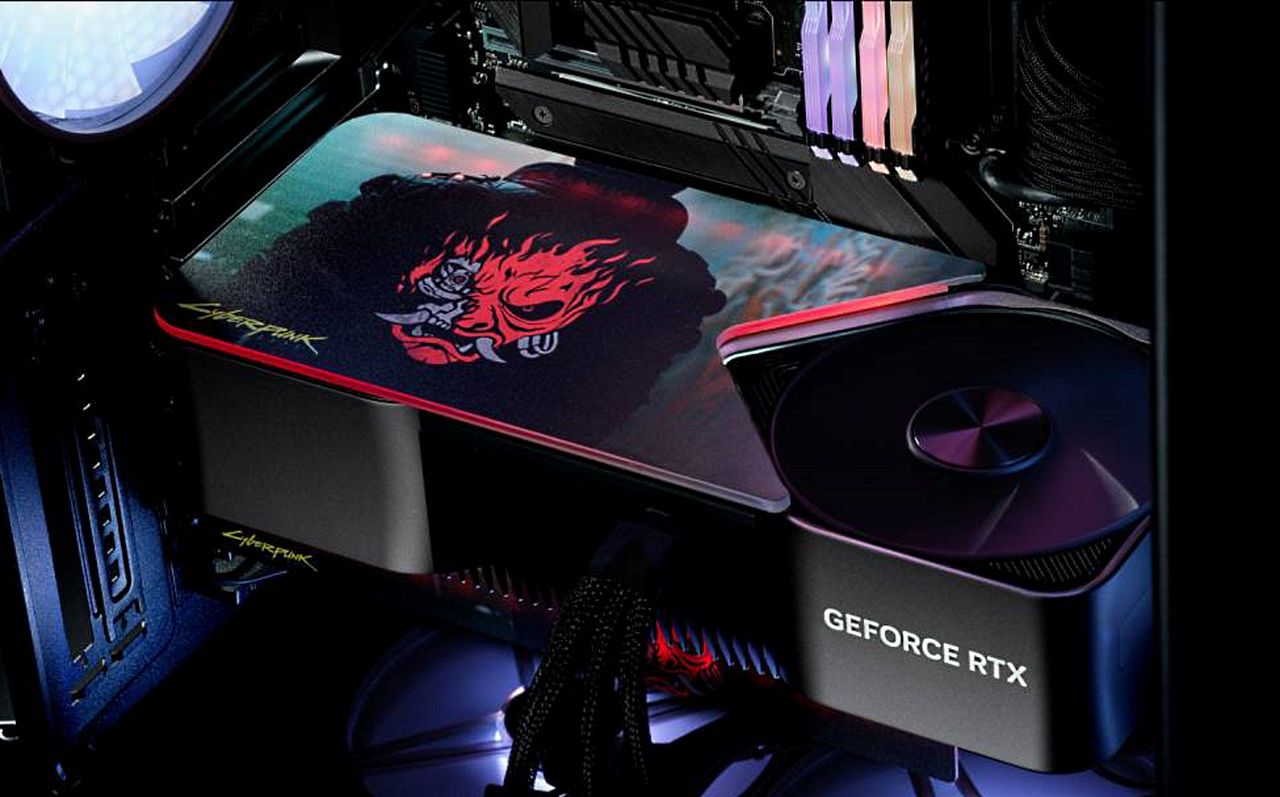 GeForce RTX 4090 z motywem Cyberpunk 2077 do wygrania