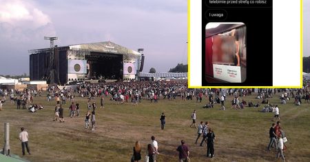 Głośno o fotobudce na Openerze. Organizator: "To fake news"