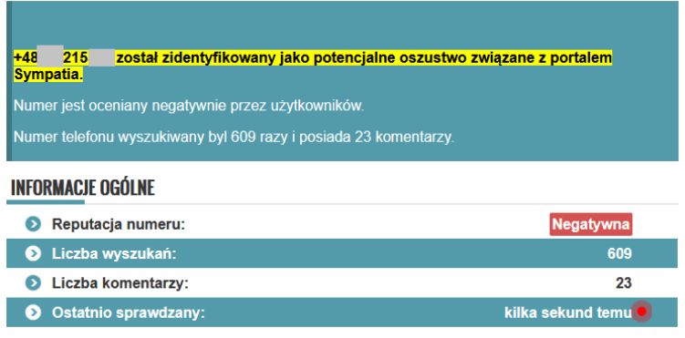 Informacje o opisywanym numerze