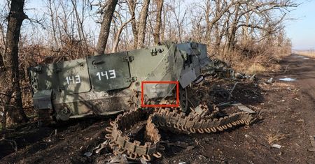 Rosyjski BMP-3. Zaskakujące, co na nim napisano