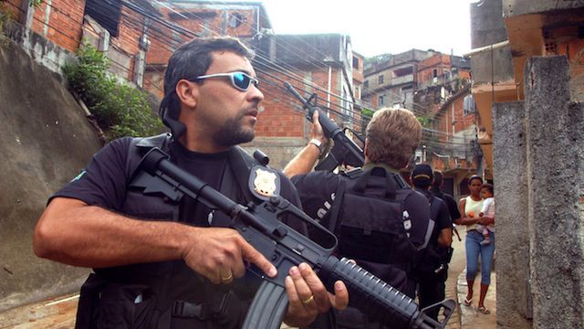 Brazylijska policja (Photo by Andre Vieira/Getty Photo)