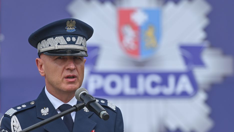 Komendant Główny Policji generał Jarosław Szymczyk