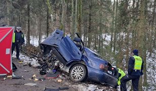 Koszmarny wypadek na Pomorzu. 24-latek zginął na miejscu