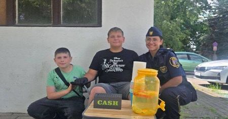Donos na stoisko z lemoniadą. "Brawo za inwencję i udaną interwencję"