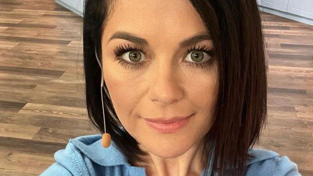 Kasia Cichopek zabrała córkę na plan "M jak Miłość" 