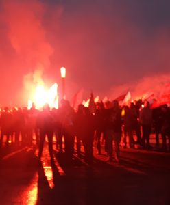 Spalili flagę Ukrainy podczas Marszu Niepodległości. Śledztwo prokuratury