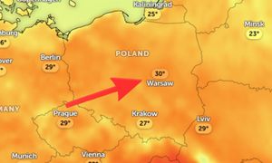 To kwestia godzin. Na termometrach znów 30 st. C