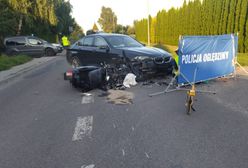 18-letni kierowca bmw wymusił pierwszeństwo. Zginął mężczyzna