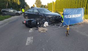 18-letni kierowca bmw wymusił pierwszeństwo. Zginął mężczyzna